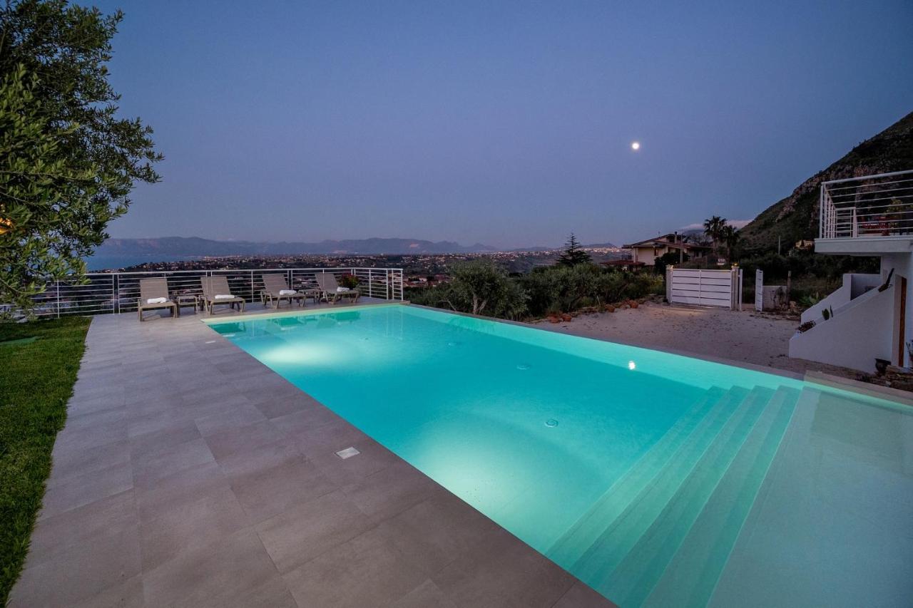Villa Maria Con Piscina E Vista Mare Castellammare del Golfo Exterior foto